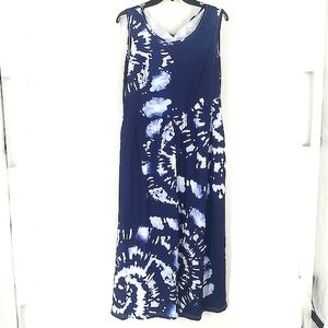 Beyond This Plane Tie Dye Jumpsuit Size Medium